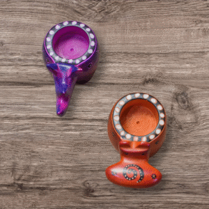 Handcrafted Curio Animal Candle Holder featuring African-inspired animal design, made in Kenya.