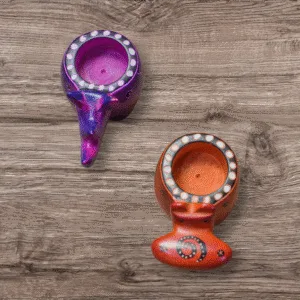 Handcrafted Curio Animal Candle Holder featuring African-inspired animal design, made in Kenya.