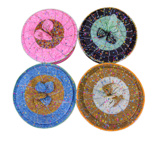 Handmade Medium Beaded Flower Accessory