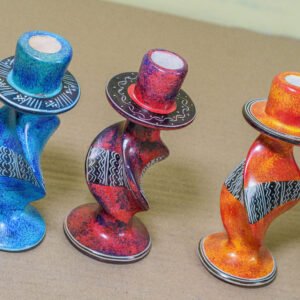 CURIO CANDLE HOLDERS
