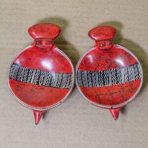 CURIO HIPPO BOWLS - SMALL