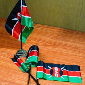 Kenyan Souvenir Flag 8×5 inches
