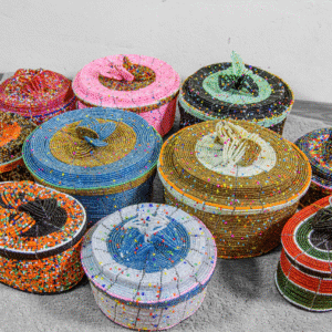 beaded jellery flower